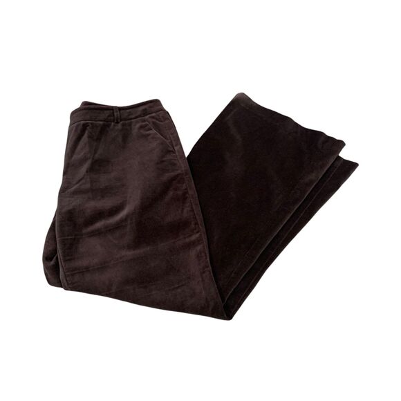 New Yorkk and Company Womens Brown Velvet Pants 10 Holiday Party Boho Whimsygoth - Picture 6 of 6